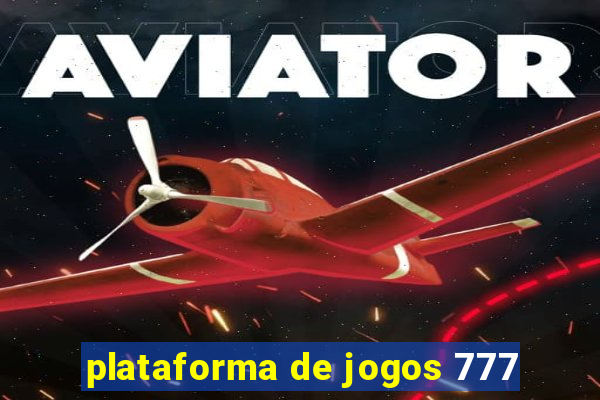 plataforma de jogos 777